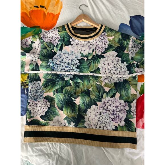 Dolce & Gabbana Women’s Floral Print Bomber Jacket IT 40 / US 4 Small - Picture 3 of 7